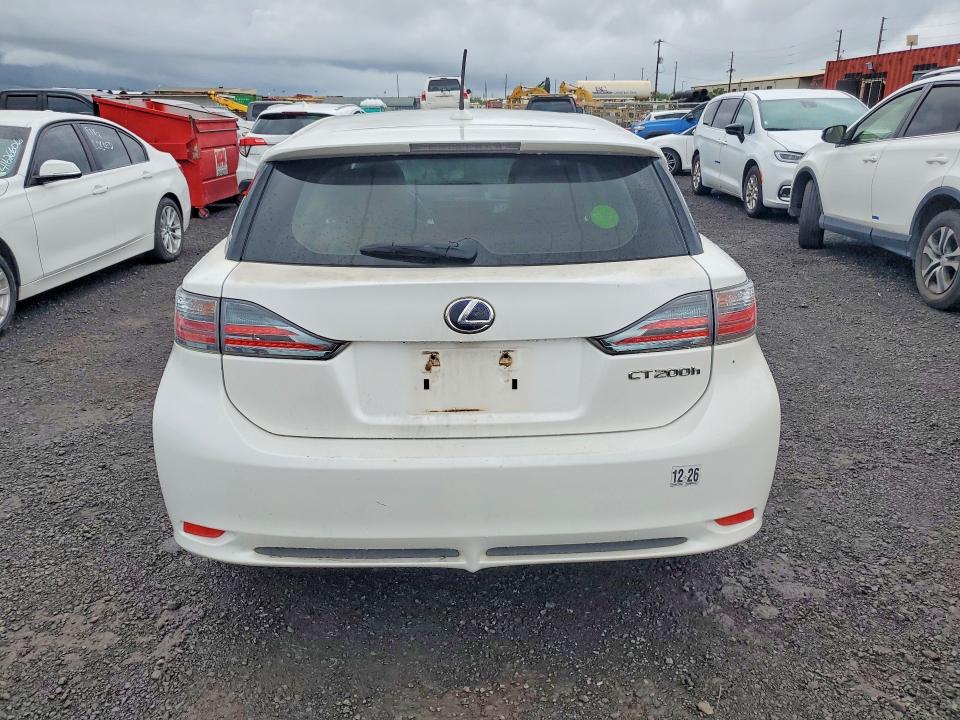 2012 Lexus VIN JTHKD5BH7C2089215 COPART salvage auction — WATER/FLOOD, Hi - Certificate Of Title, sold $1,400 on 2026-07-27 (photo 6)