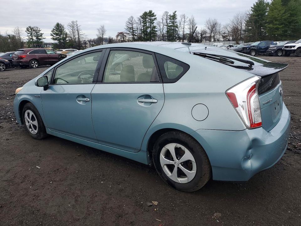 2014 Toyota Prius VIN JTDKN3DU2E1735119 COPART salvage auction — SIDE, Md - Cert Of Salvage > 75% Damage, sold $3,650 on 2026-07-20 (photo 2)