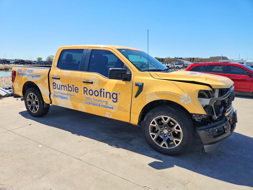2024 Ford F-150 VIN 1FTEW2KP8RKE70966 COPART salvage auction — REAR END, Tx - Certificate Of Title, sold $15,900 on 2026-07-09 (photo 4)