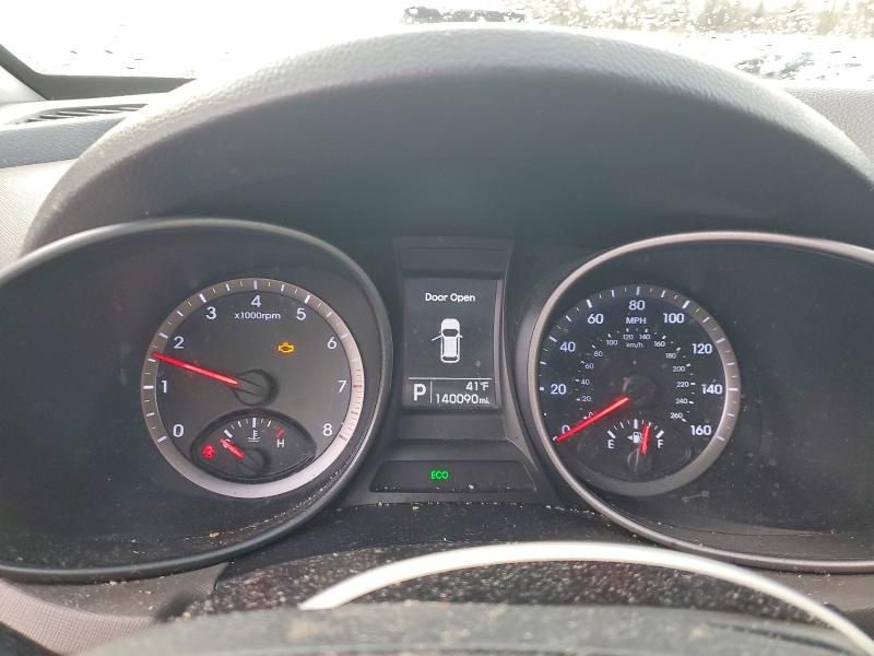 2016 Hyundai Santa fe VIN 5XYZT3LB1GG350495 COPART salvage auction — FRONT END, Id - Salvage Certificate Of Title, sold $2,150 on 2026-07-22 (photo 9)