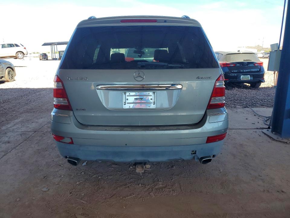 2007 Mercedes-benz Gl-class VIN 4JGBF71E47A229162 COPART salvage auction — ALL OVER, Tx - Salvage Vehicle Title, sold $425 on 2026-07-09 (photo 6)
