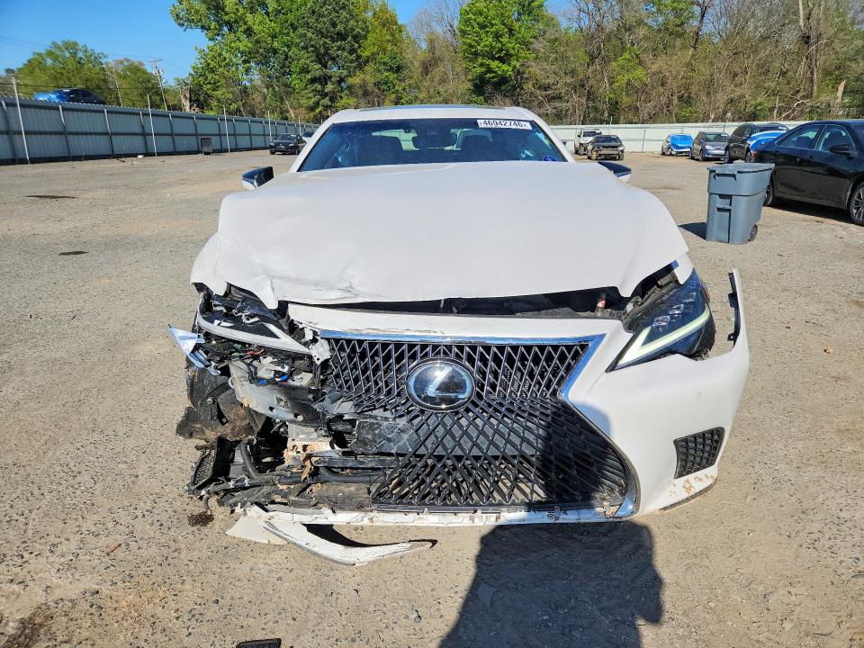 2021 Lexus Ls VIN JTHD51FF7M5015140 COPART salvage auction — FRONT END, Salvage Title, sold $10 on 2026-07-30 (photo 5)