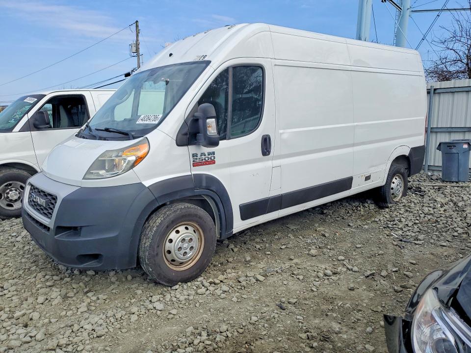 2019 Ram Promaster 2500 VIN 3C6TRVDG3KE525529 — COPART salvage auction photo