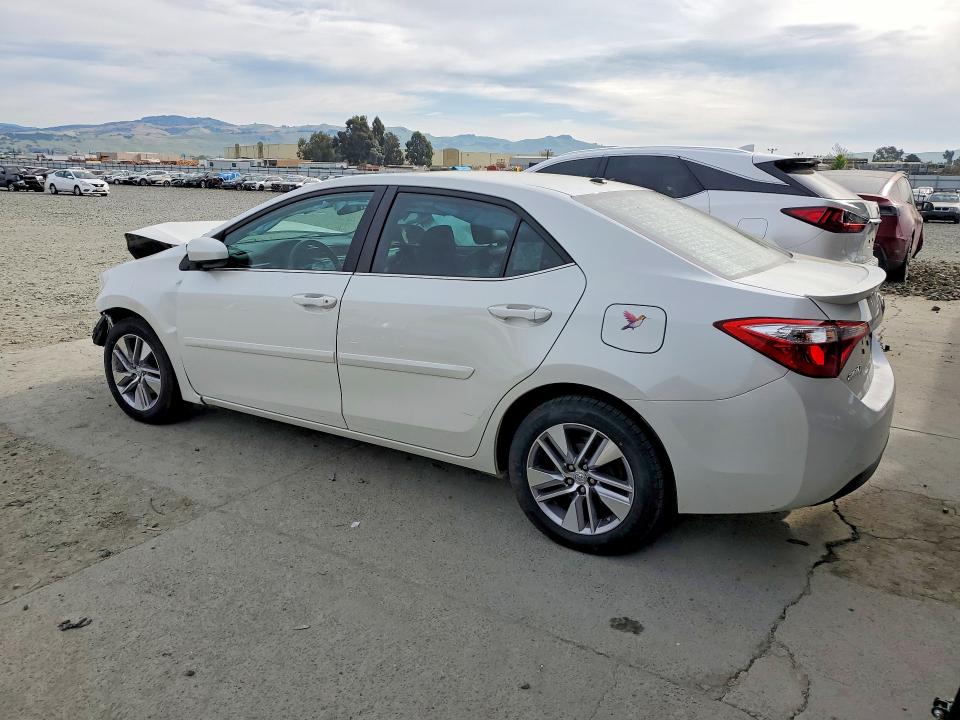 2016 Toyota Corolla VIN 5YFBPRHE2GP404474 COPART salvage auction — FRONT END, Ca - Salvage Certificate, sold $1,650 on 2026-07-23 (photo 2)