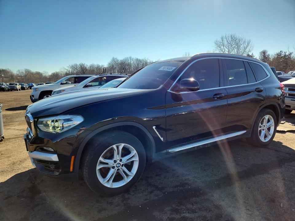 2019 BMW X3 VIN 5UXTR9C59KLP84919 COPART salvage auction — FRONT END, Ct - Cert Of Title-Salvage, sold $10,800 on 2026-07-10 (photo 1)