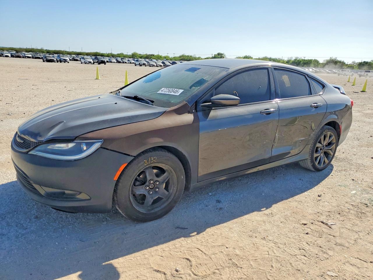 2016 Chrysler 200 VIN 1C3CCCBB4GN161375 COPART salvage auction — Side, TX - SALVAGE VEHICLE TITLE, sold $775 on 2026-07-02 (photo 1)