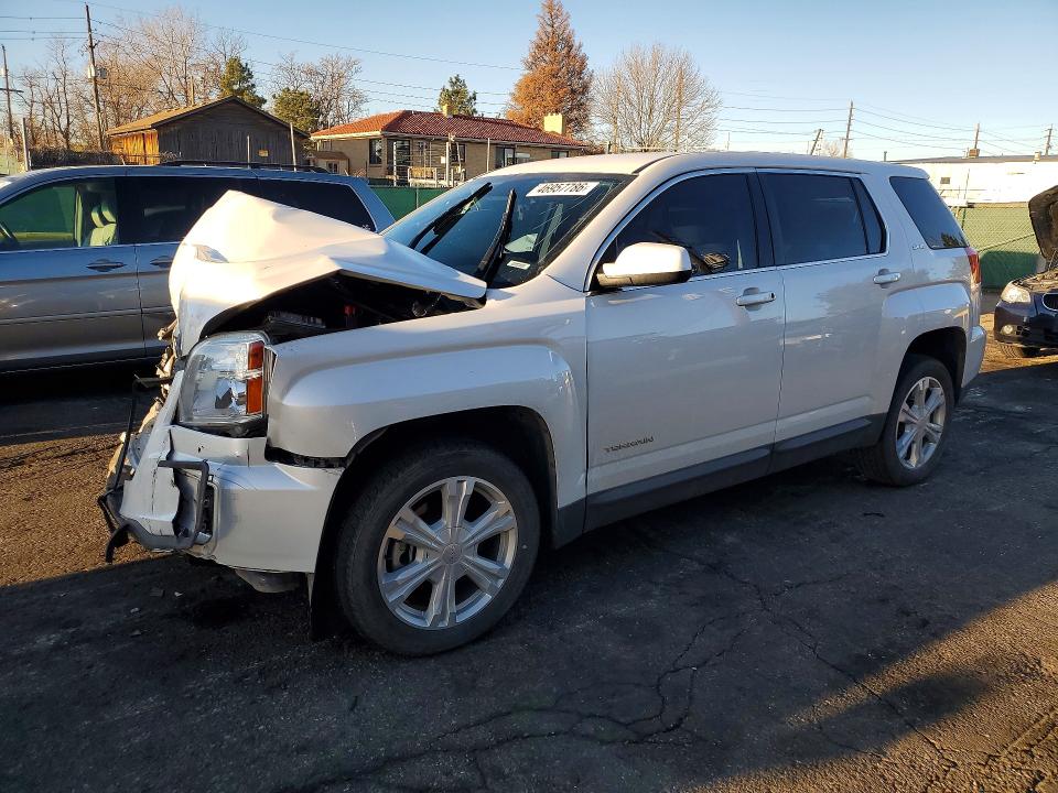 2017 Gmc Terrain VIN 2GKFLSEK7H6352345 — COPART salvage auction photo