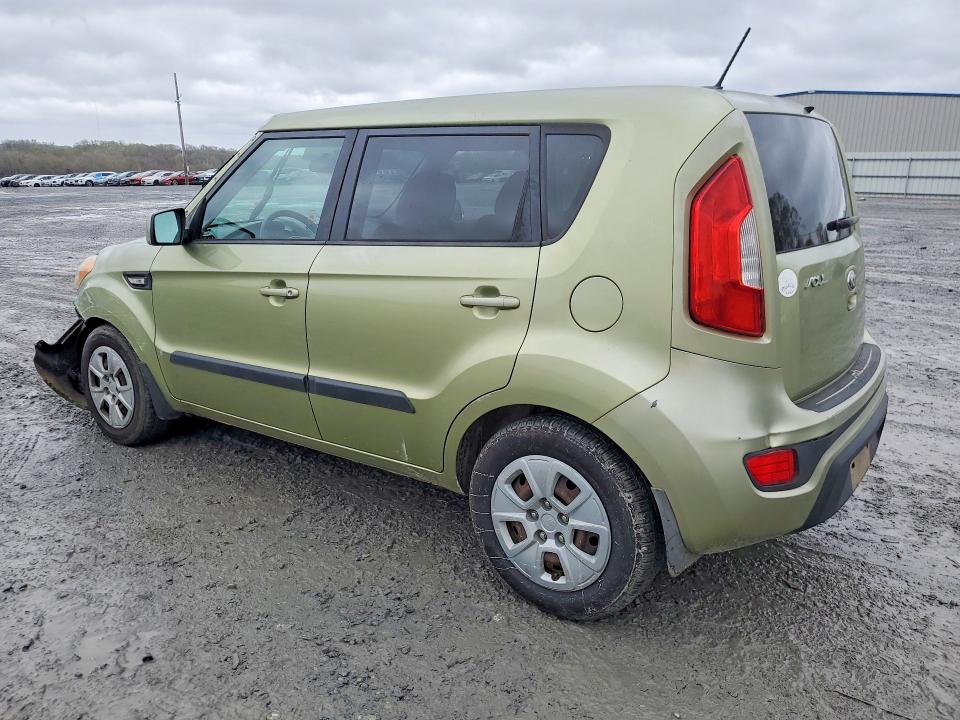 2013 Kia Soul VIN KNDJT2A59D7543765 COPART salvage auction — FRONT END, Nc - Salvage Certificate Of Title, sold $225 on 2026-07-29 (photo 2)