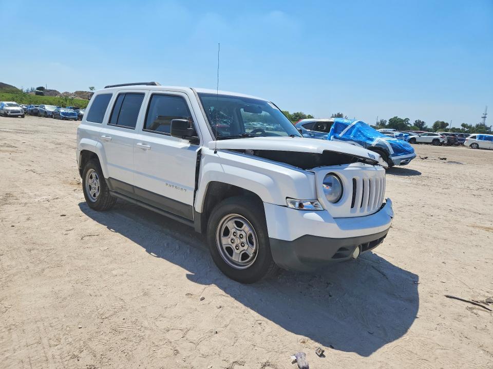 2015 Jeep Liberty (patriot) VIN 1C4NJPBA2FD281415 COPART salvage auction — FRONT END, Fl - Cert Of Title Slvg Rebuildable, sold $550 on 2026-07-09 (photo 4)
