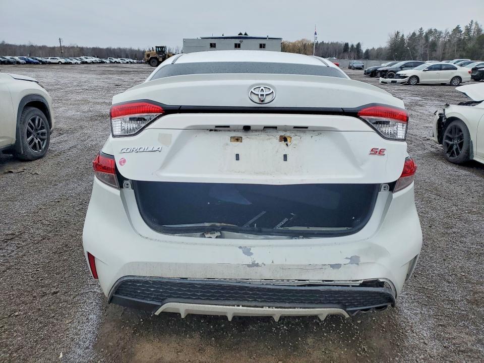 2020 Toyota Corolla VIN 5YFB4RBE9LP004326 COPART salvage auction — REAR END, On - Permit Salvage, sold $8,400 on 2026-07-14 (photo 6)