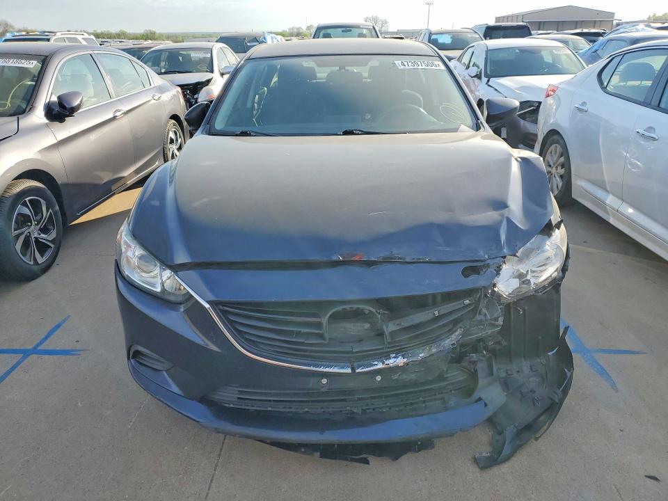2016 Mazda 6 VIN JM1GJ1U54G1480278 COPART salvage auction — FRONT END, Tx - Salvage Vehicle Title, sold $1,500 on 2026-07-16 (photo 5)