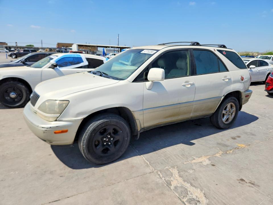 2000 Lexus Rx 300 VIN JT6GF10U7Y0081670 COPART salvage auction — FRONT END, Tx - Certificate Of Title, sold $475 on 2026-07-30 (photo 1)