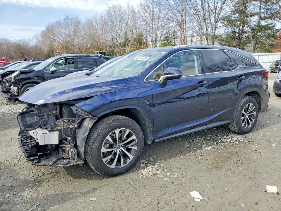 2021 Lexus Rx 350l VIN JTJHZKFA7M2033010 COPART salvage auction — FRONT END, Ma - Cert Of Title-Salvage, sold $17,900 on 2026-07-08 (photo 1)