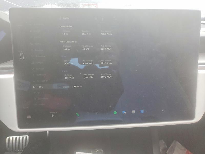 2021 Tesla VIN 5YJSA1E63MF455053 COPART salvage auction — FRONT END, Salvage Title, sold $11,700 on 2026-07-22 (photo 9)