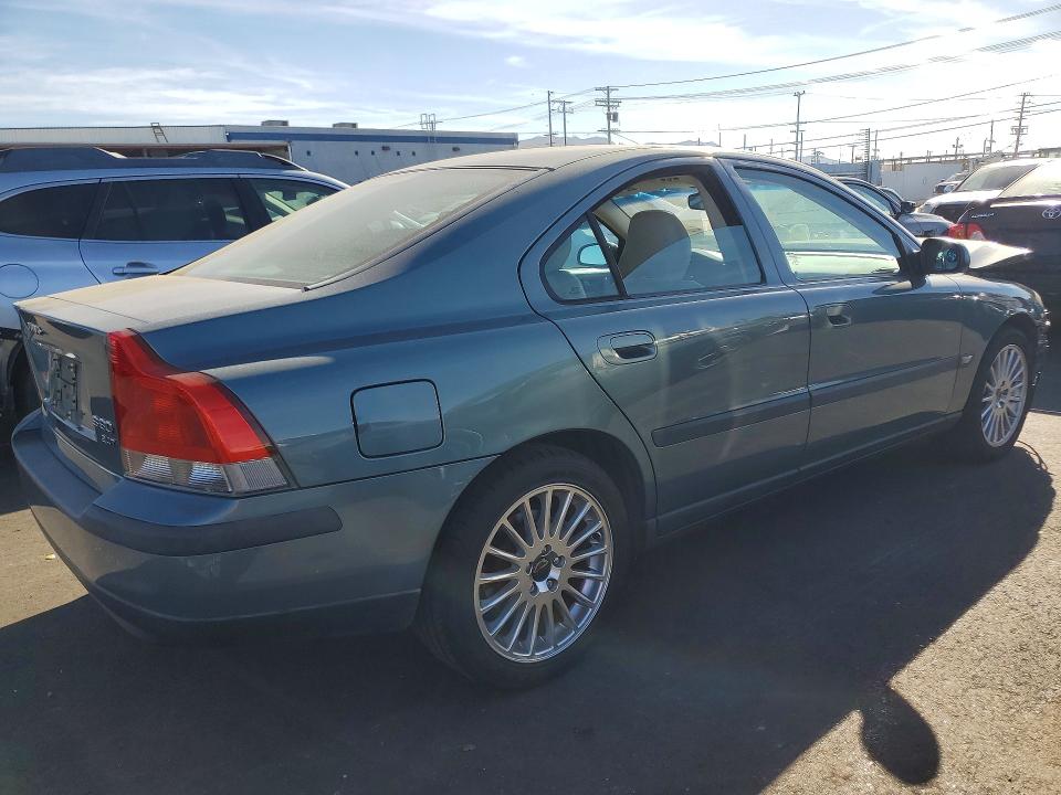 2003 Volvo S60 VIN YV1RS58D832249607 COPART salvage auction — FRONT END, Ca - Salvage Certificate, sold $225 on 2026-07-08 (photo 3)