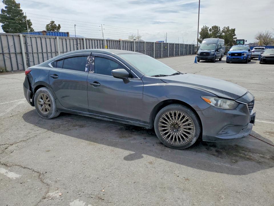2015 Mazda 6 VIN JM1GJ1U55F1206103 COPART salvage auction — REAR END, Tx - Salvage Vehicle Title, sold $300 on 2026-07-10 (photo 4)