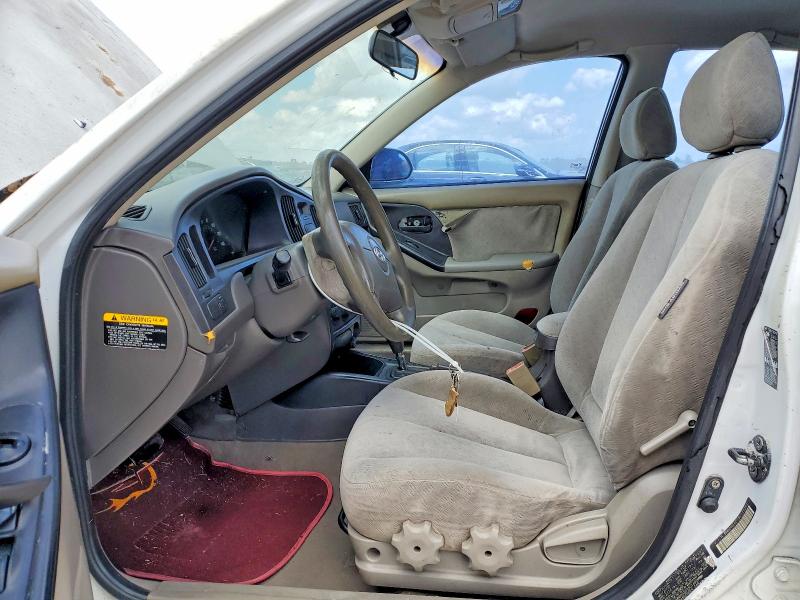 2005 Hyundai Elantra VIN KMHDN46D95U149264 COPART salvage auction — FRONT END, Tx - Salvage Vehicle Title, sold $200 on 2026-07-24 (photo 7)