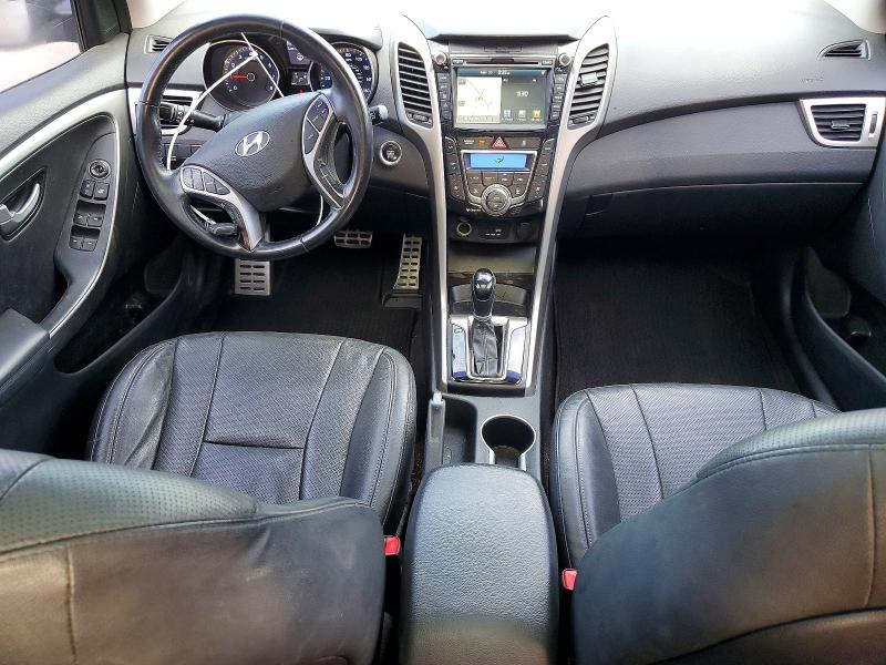 2017 Hyundai Elantra VIN KMHD35LH4HU355020 COPART salvage auction — REAR END, FL, sold $1,450 on 2026-07-17 (photo 8)