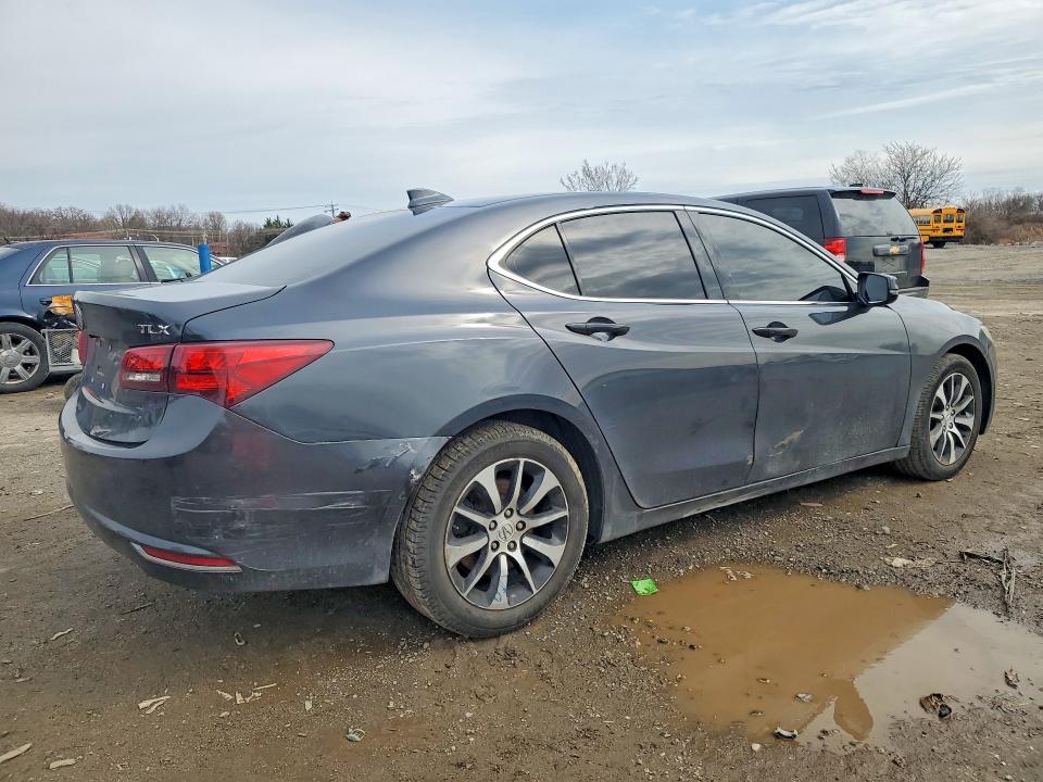 2016 Acura Tlx VIN 19UUB1F31GA005975 COPART salvage auction — REAR END, Id - Salvage Certificate Of Title, sold $4,050 on 2026-07-09 (photo 3)