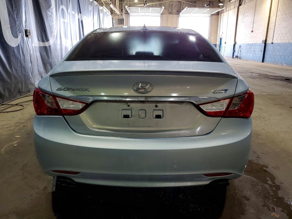 2012 Hyundai Sonata VIN 5NPEC4AB0CH412463 COPART salvage auction — FRONT END, Mi - Certificate Of Title, sold $1,250 on 2026-07-02 (photo 6)