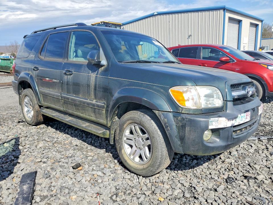 2006 Toyota Sequoia VIN 5TDBT48A56S271078 COPART salvage auction — MINOR DENT/SCRATCHES, Pa - Certificate Of Salvage, sold $800 on 2026-07-22 (photo 4)
