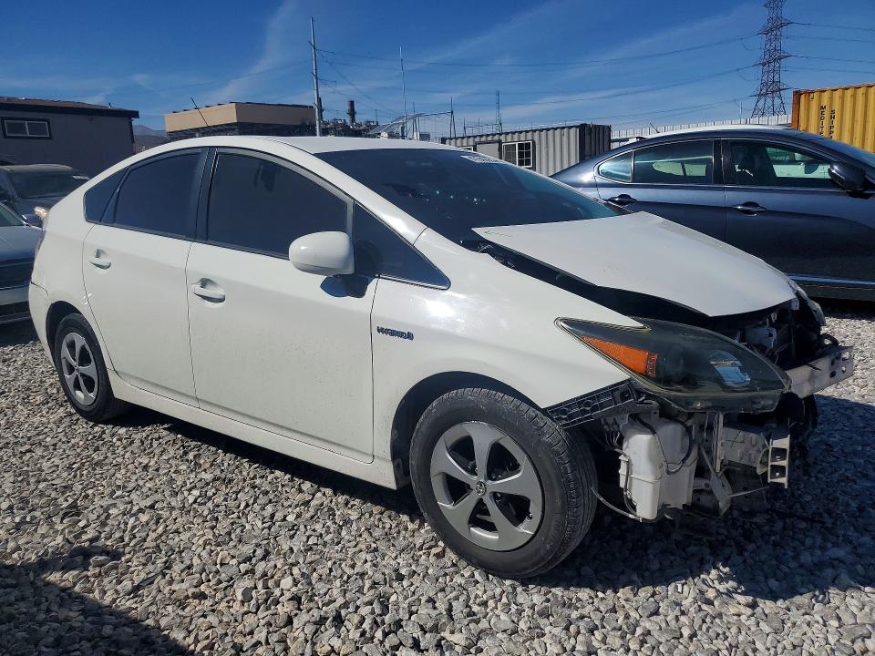2014 Toyota Prius VIN JTDKN3DU8E0384268 COPART salvage auction — FRONT END, Nv - Salvage Title, sold $1,250 on 2026-07-08 (photo 4)