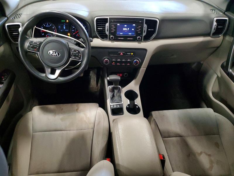 2019 Kia Sportage VIN KNDPMCAC2K7613079 COPART salvage auction — FRONT END, Mi - Certificate Of Title, sold $2,600 on 2026-07-17 (photo 8)