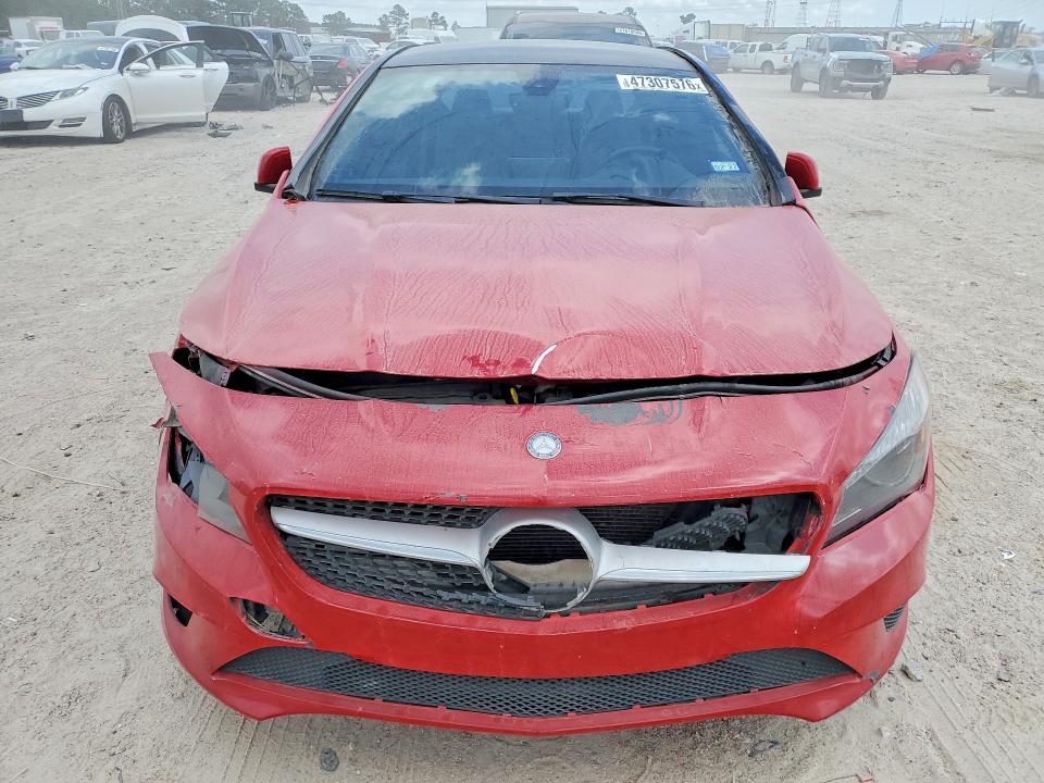 2016 Mercedes-benz Cla-klasse VIN WDDSJ4EB8GN393790 COPART salvage auction — REAR END, Tx - Salvage Vehicle Title, sold $1,300 on 2026-07-10 (photo 5)