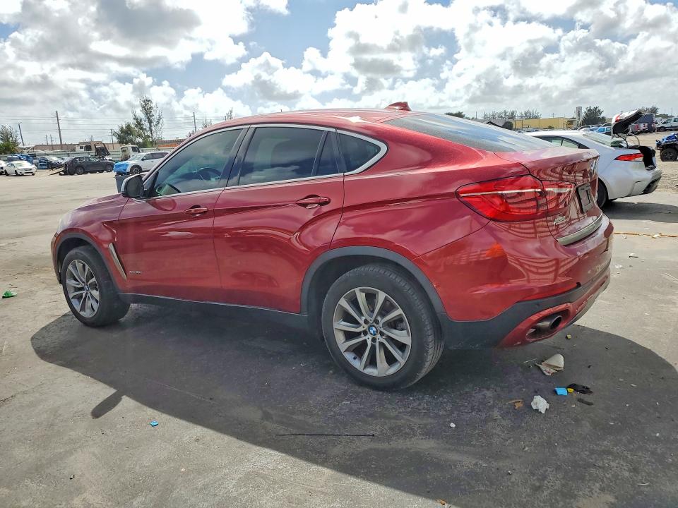 2017 BMW X6 VIN 5UXKU2C33H0X46953 COPART salvage auction — UNDERCARRIAGE, Salvage Title, sold $3,650 on 2026-07-20 (photo 2)
