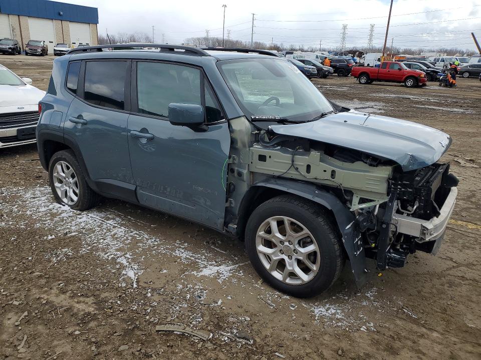 2018 Jeep Renegade VIN ZACCJABB7JPH66477 COPART salvage auction — FRONT END, Id - Salvage Certificate Of Title, sold $925 on 2026-07-10 (photo 4)