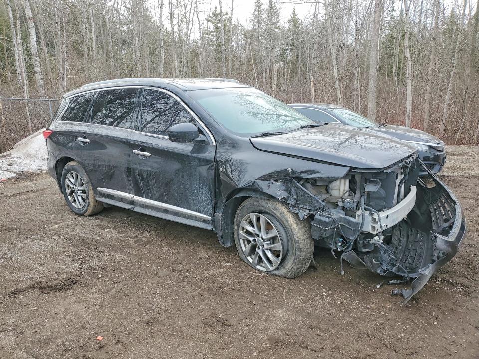 2014 Infiniti Qx60 VIN 5N1AL0MM3EC550352 COPART salvage auction — FRONT END, Salvage Title, sold $2,350 on 2026-08-20 (photo 4)