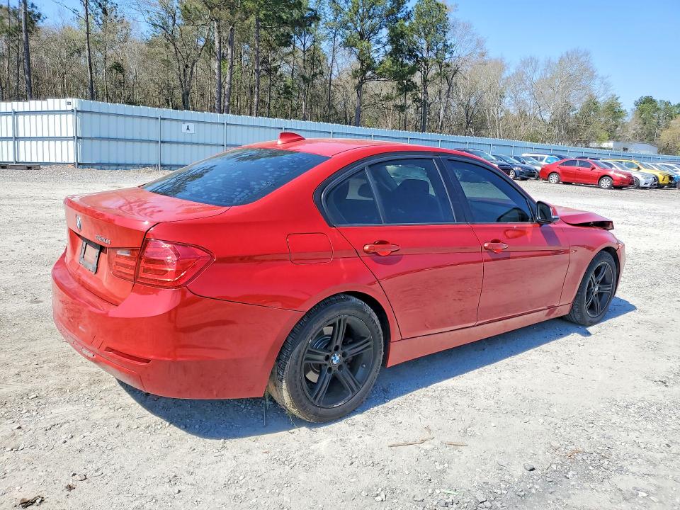 2014 BMW 3er VIN WBA3B1G58ENS81440 COPART salvage auction — FRONT END, Sc - Cert Of Title-Salvage, sold $1,300 on 2026-07-21 (photo 3)