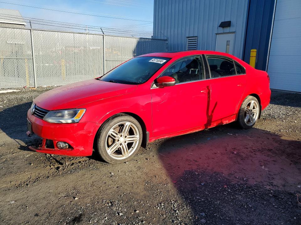 2014 Volkswagen Jetta VIN 3VWLL7AJ3EM351605 COPART salvage auction — FRONT END, Pe - Veh Permit -  Non-Repairable, sold $950 on 2026-07-09 (photo 1)