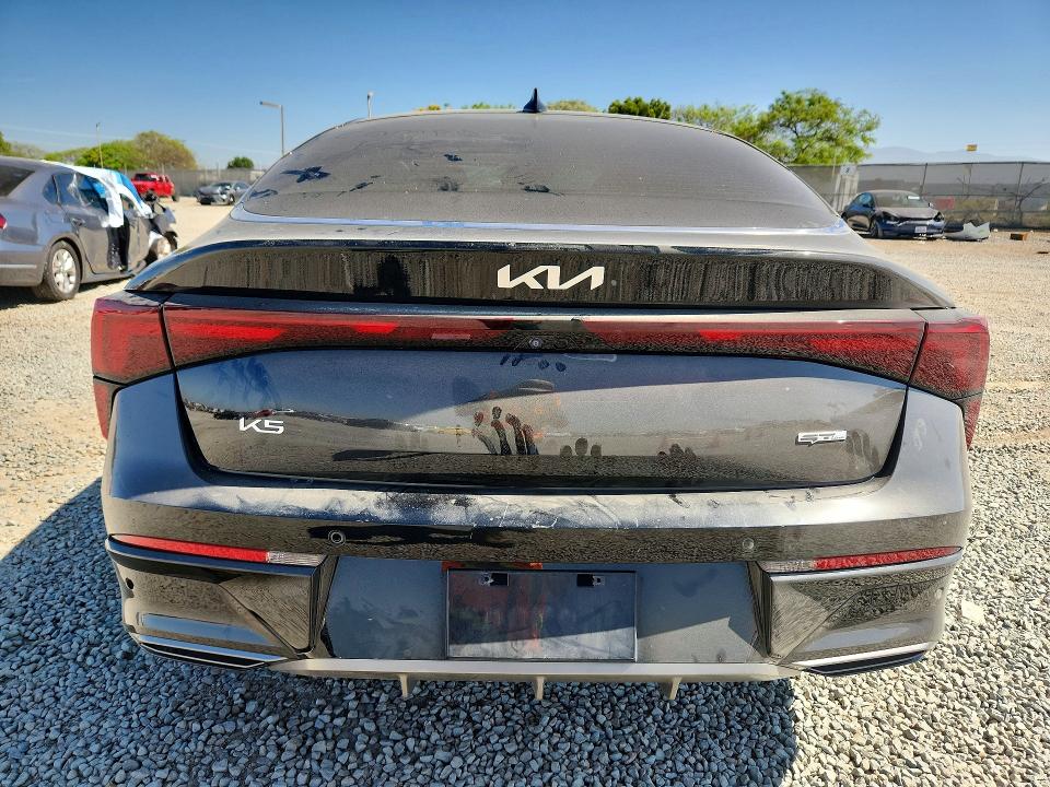 2025 Kia K5 VIN KNAG64J77S5329779 COPART salvage auction — FRONT END, Ca - Salvage Certificate, sold $6,200 on 2026-07-17 (photo 6)