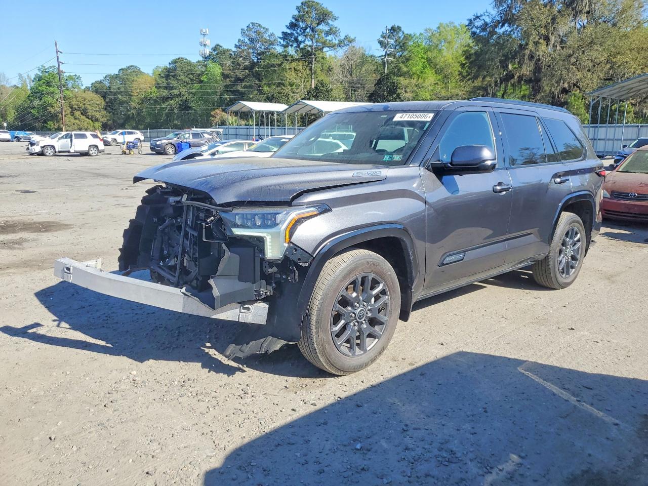 2023 Toyota Sequoia VIN 7SVAAABA9PX015102 — COPART salvage auction photo