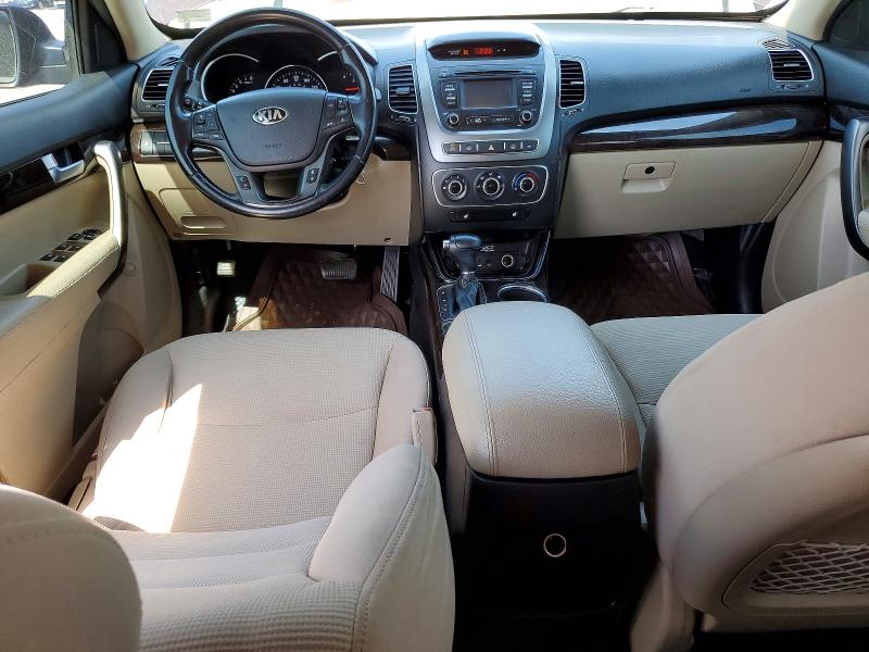 2015 Kia Sorento VIN 5XYKTDA6XFG636762 COPART salvage auction — REAR END, VA, sold $1,200 on 2026-07-22 (photo 8)