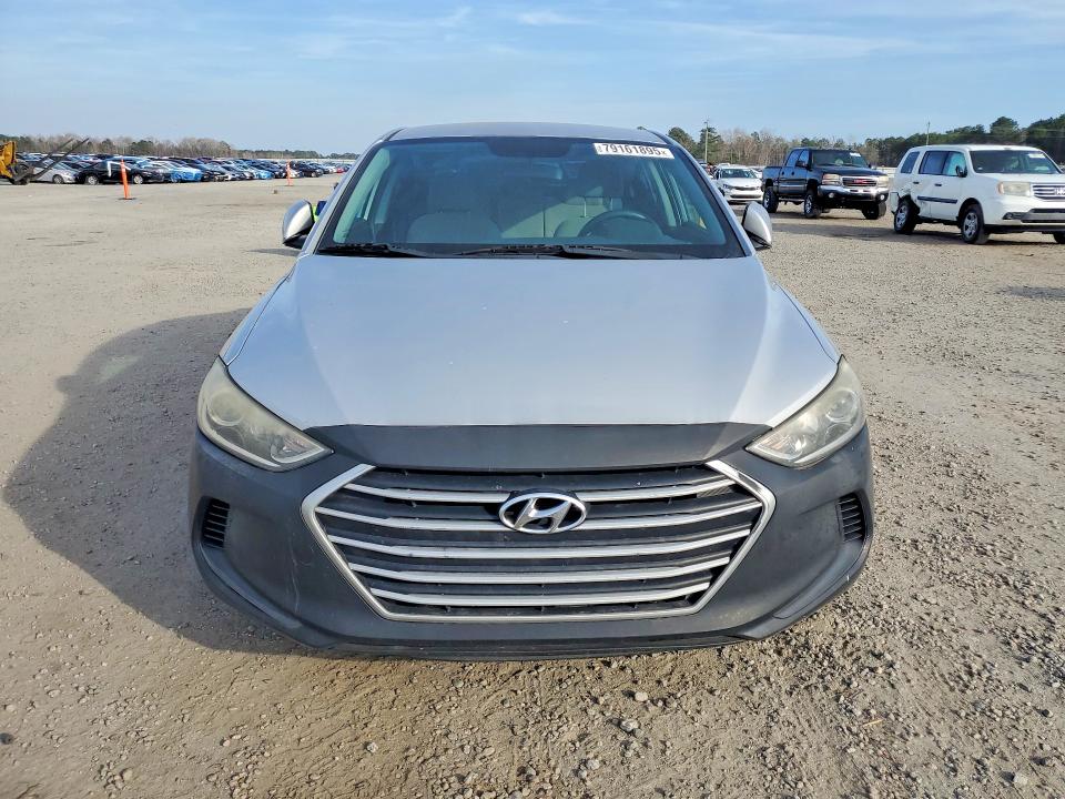 2017 Hyundai Elantra VIN KMHD84LF3HU203532 COPART salvage auction — REAR END, Nc - Salvage Certificate Of Title, sold $975 on 2026-07-20 (photo 5)