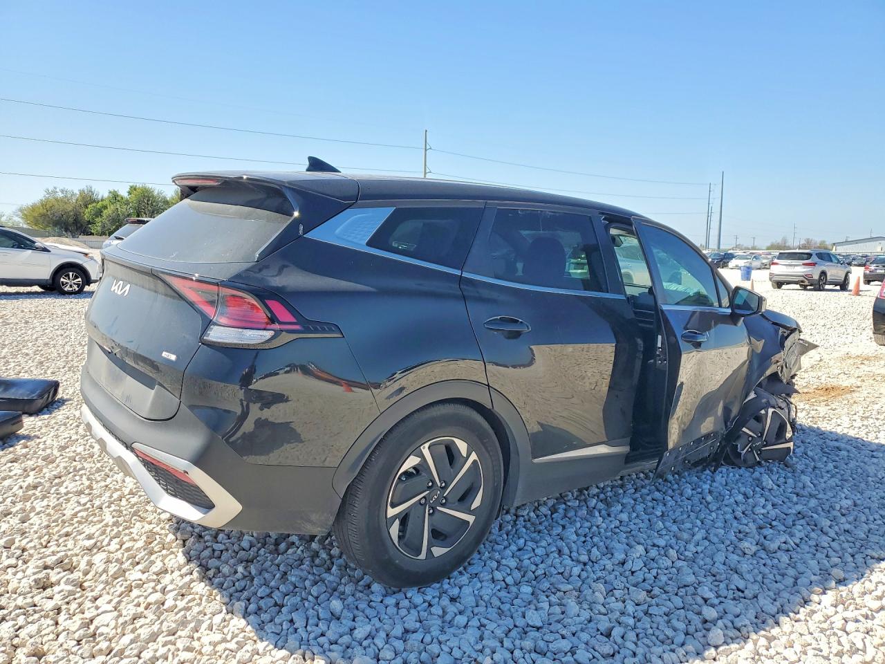 2024 Kia Sportage Hybrid VIN KNDPU3DG0R7127413 COPART salvage auction — Front End, TX - SALVAGE VEHICLE TITLE, sold $4,100 on 2026-07-09 (photo 3)