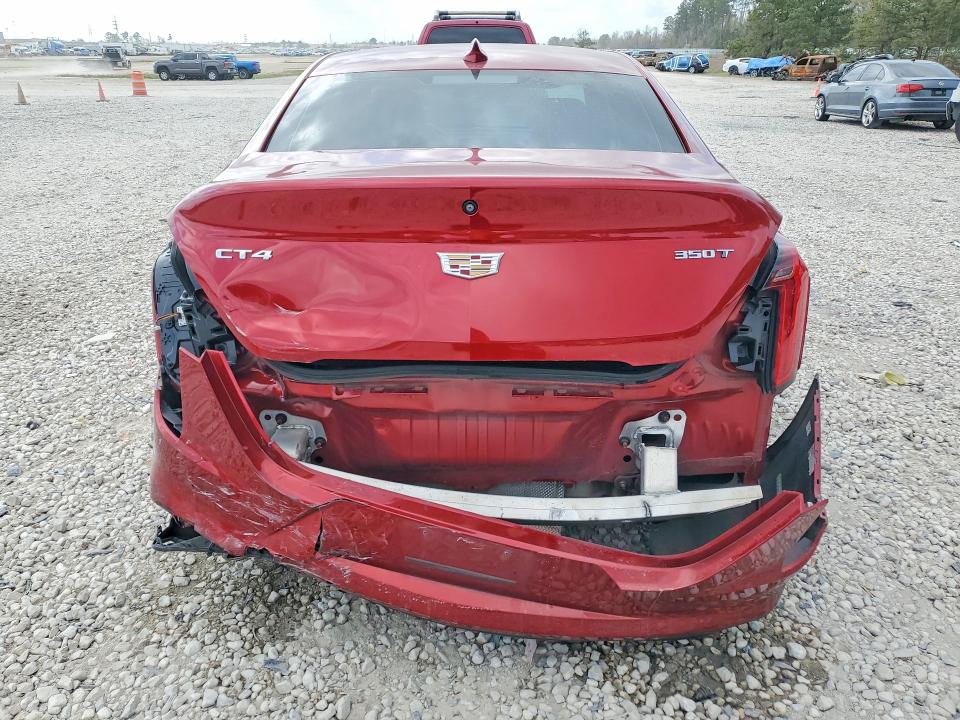 2021 Cadillac Ct4 VIN 1G6DB5RK4M0133155 COPART salvage auction — REAR END, Tx - Certificate Of Title, sold $4,500 on 2026-07-07 (photo 6)