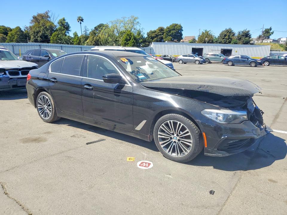 2018 BMW 5er VIN WBAJA5C50JWA36940 COPART salvage auction — FRONT END, Ca - Dis/Dlr/Exp Only Clean Title, sold $4,850 on 2026-07-27 (photo 4)