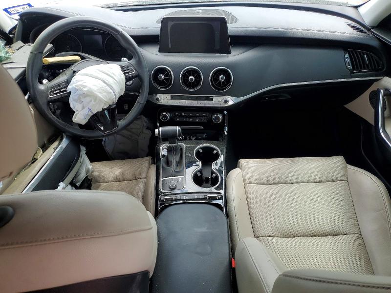 2019 Kia Stinger VIN KNAE15LA0K6063682 COPART salvage auction — SIDE, Tx - Salvage Vehicle Title, sold $2,300 on 2026-07-06 (photo 8)