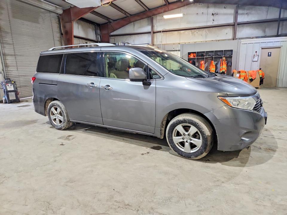 2017 Nissan Quest VIN JN8AE2KP5H9170085 COPART salvage auction — SIDE, Ma - Cert Of Title-Salvage, sold $375 on 2026-07-08 (photo 4)