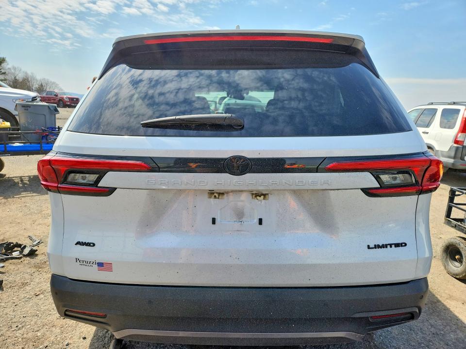 2024 Toyota Highlander VIN 5TDAAAB50RS037771 COPART salvage auction — FRONT END, PA, sold $5,700 on 2026-07-28 (photo 6)