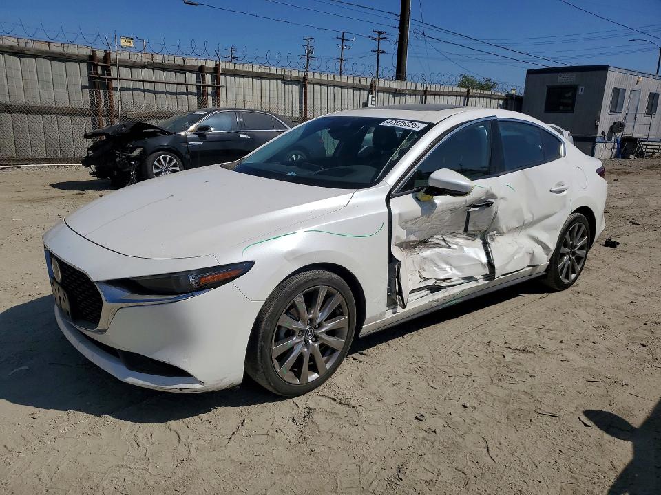 2021 Mazda VIN 3MZBPADL3MM250475 COPART salvage auction — SIDE, Ca - Salvage Certificate, sold $4,650 on 2026-07-02 (photo 1)