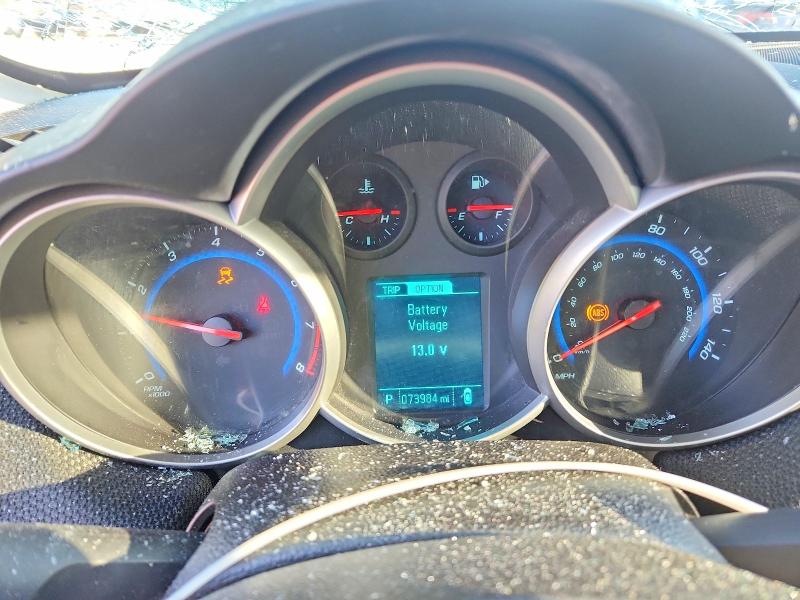 2016 Chevrolet Cruze VIN 1G1PE5SB3G7227169 COPART salvage auction — HAIL, Il - Salvage Certificate, sold $975 on 2026-07-03 (photo 9)