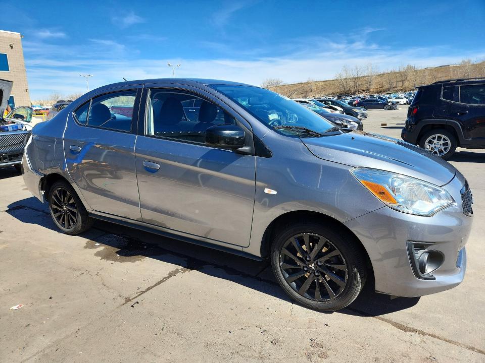 2020 Mitsubishi Mirage VIN ML32F4FJ0LHF06826 COPART salvage auction — REAR END, Co - Public - Salvage Title, sold $850 on 2026-07-29 (photo 4)