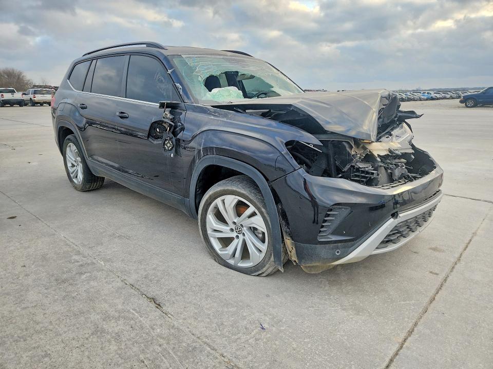 2021 Volkswagen Atlas VIN 1V2WR2CA9MC608750 COPART salvage auction — FRONT END, Ok - Cert Of Title-Salvage (P), sold $5,900 on 2026-07-09 (photo 4)