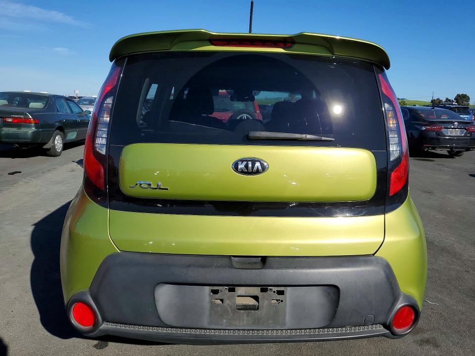 2017 Kia Soul VIN KNDJN2A21H7880548 COPART salvage auction — SIDE, Salvage Title, sold $1,050 on 2026-07-15 (photo 6)