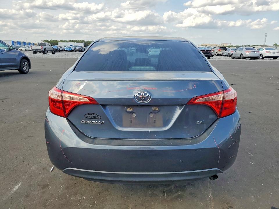 2017 Toyota VIN 5YFBURHE6HP693093 COPART salvage auction — FRONT END, Salvage Title, sold $2,900 on 2026-07-15 (photo 6)