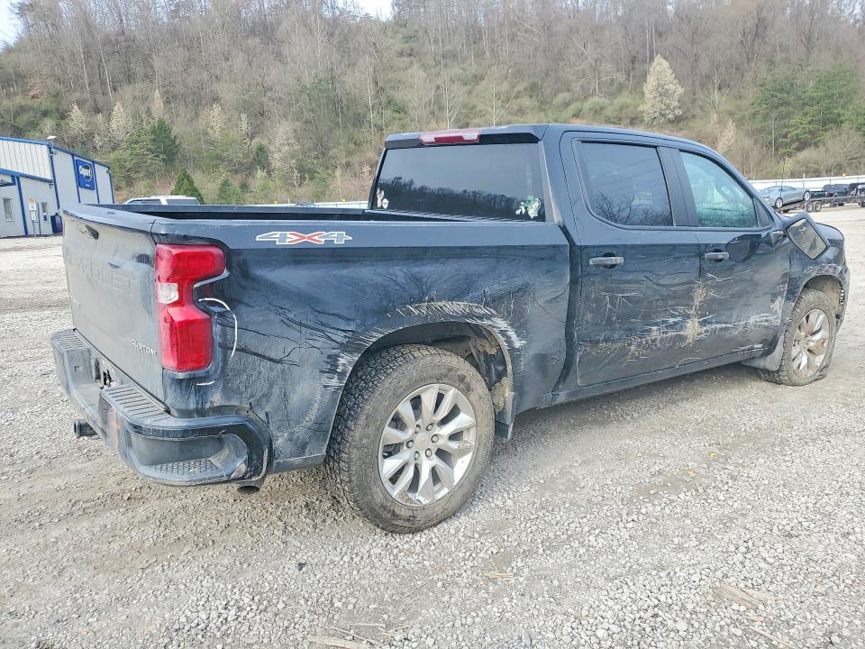 2024 Chevrolet Silverado VIN 1GCPDBEK8RZ259336 COPART salvage auction — FRONT END, Wv - Salvage Certificate, sold $8,400 on 2026-07-02 (photo 3)